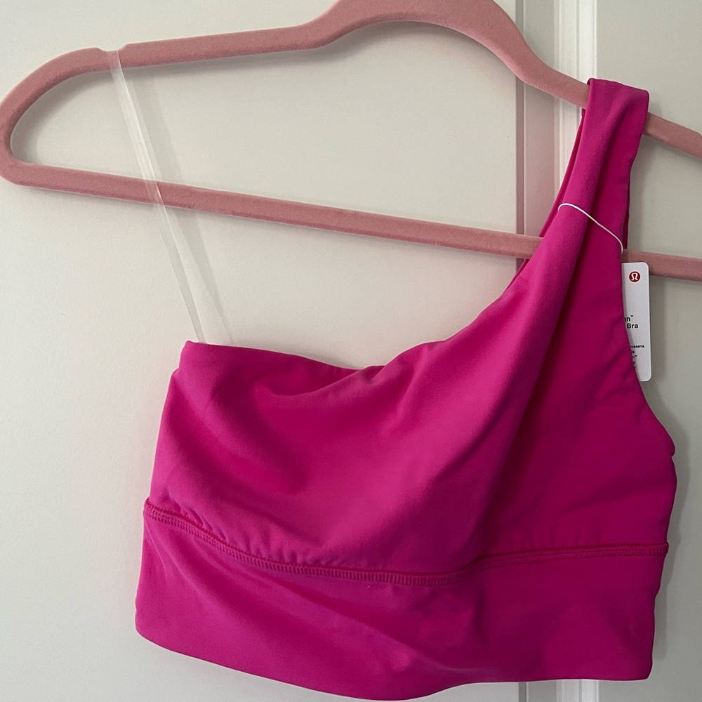 NWT Lululemon Align Asymmetrical one shoulder sports bra sz 4